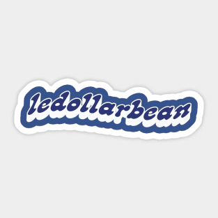 ledollarbean Sticker